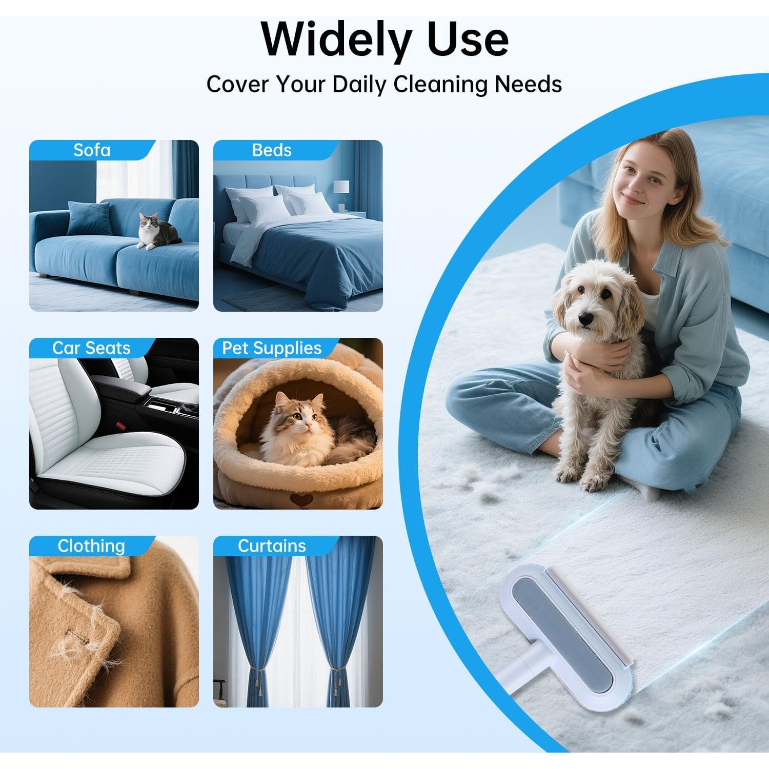 Cepillo Quitapelos Multifuncional INABULETWO 4 en 1 43.9cm