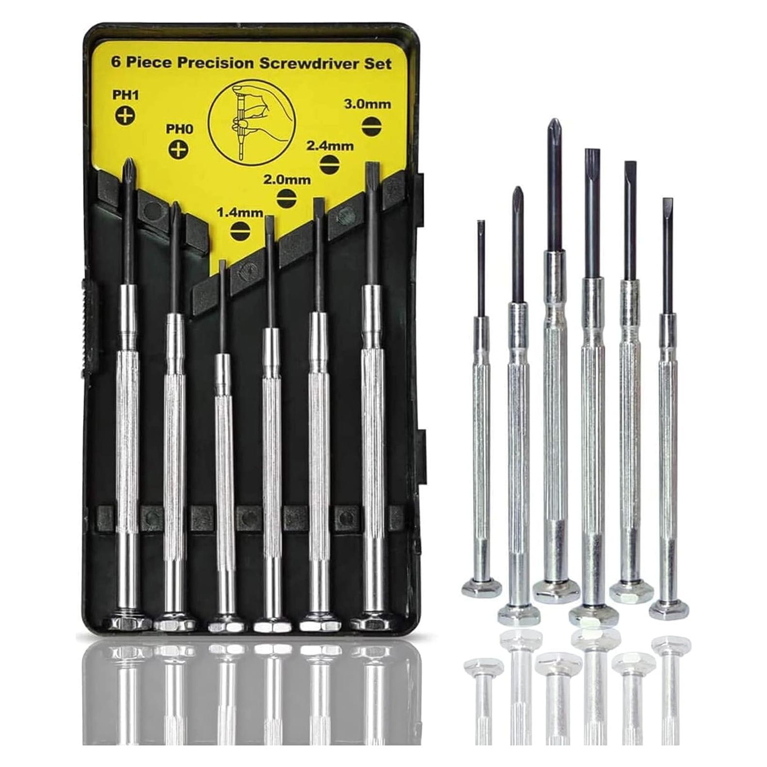 Juego de Destornilladores Mini NSZETZ 6 Piezas Precisión