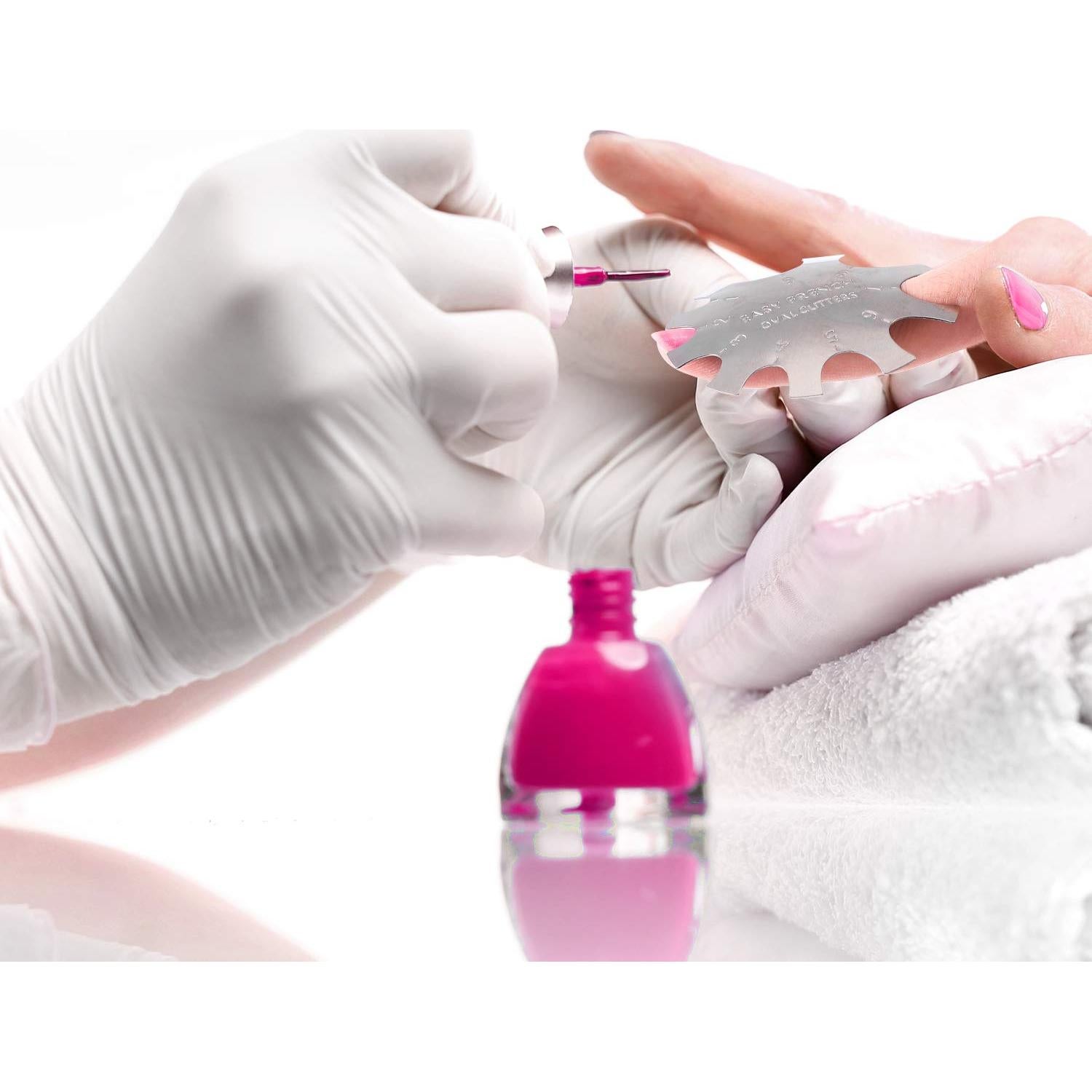 Cortador de Bordes de Manicura Mudder 6 Patrones Acero Inoxidable