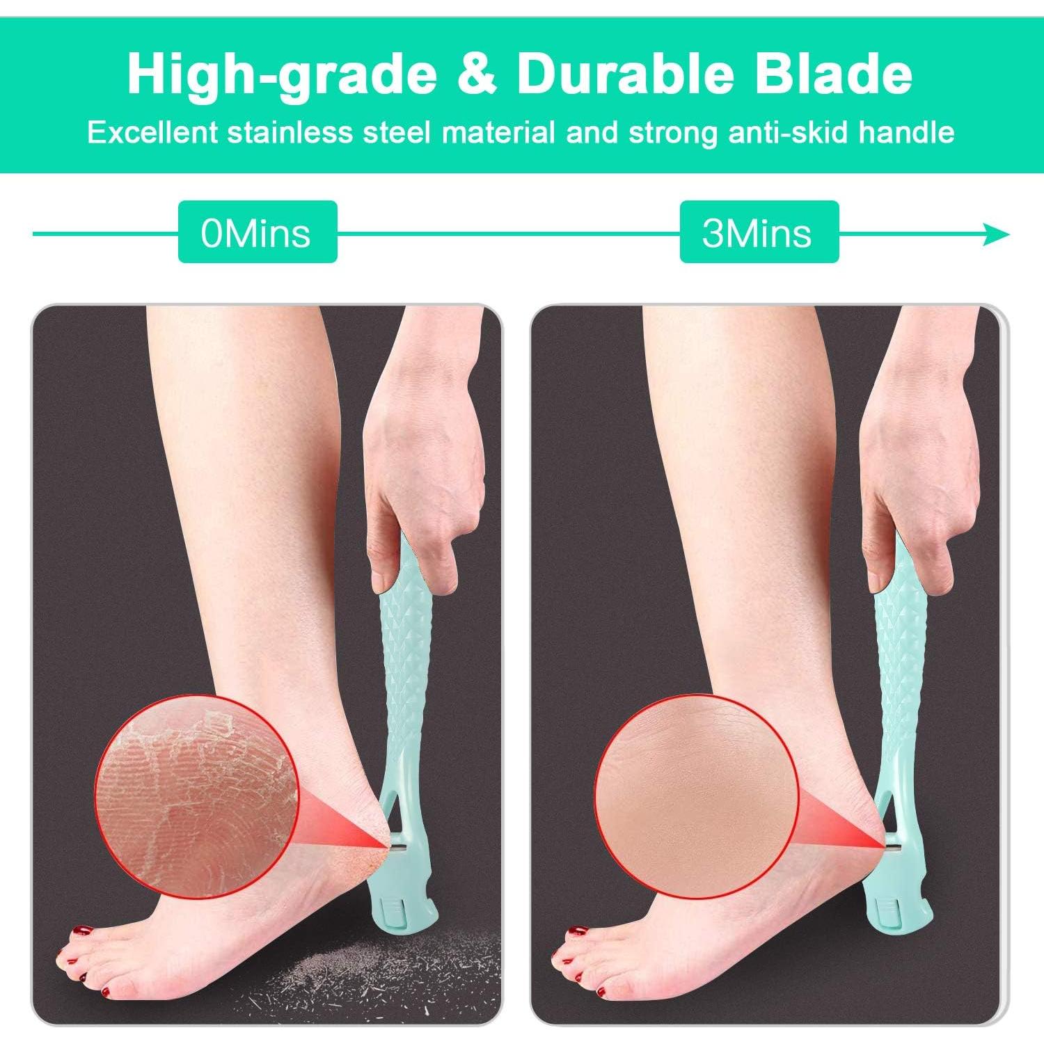 Raspador de Callos Sichy con 10 Cuchillas Reemplazo y Lima