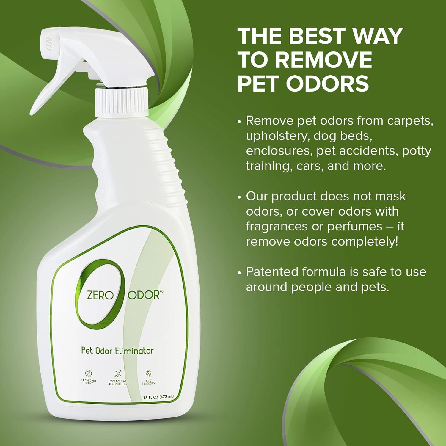 Zero Odor Eliminador de Olores para Mascotas 473ml Multiusos