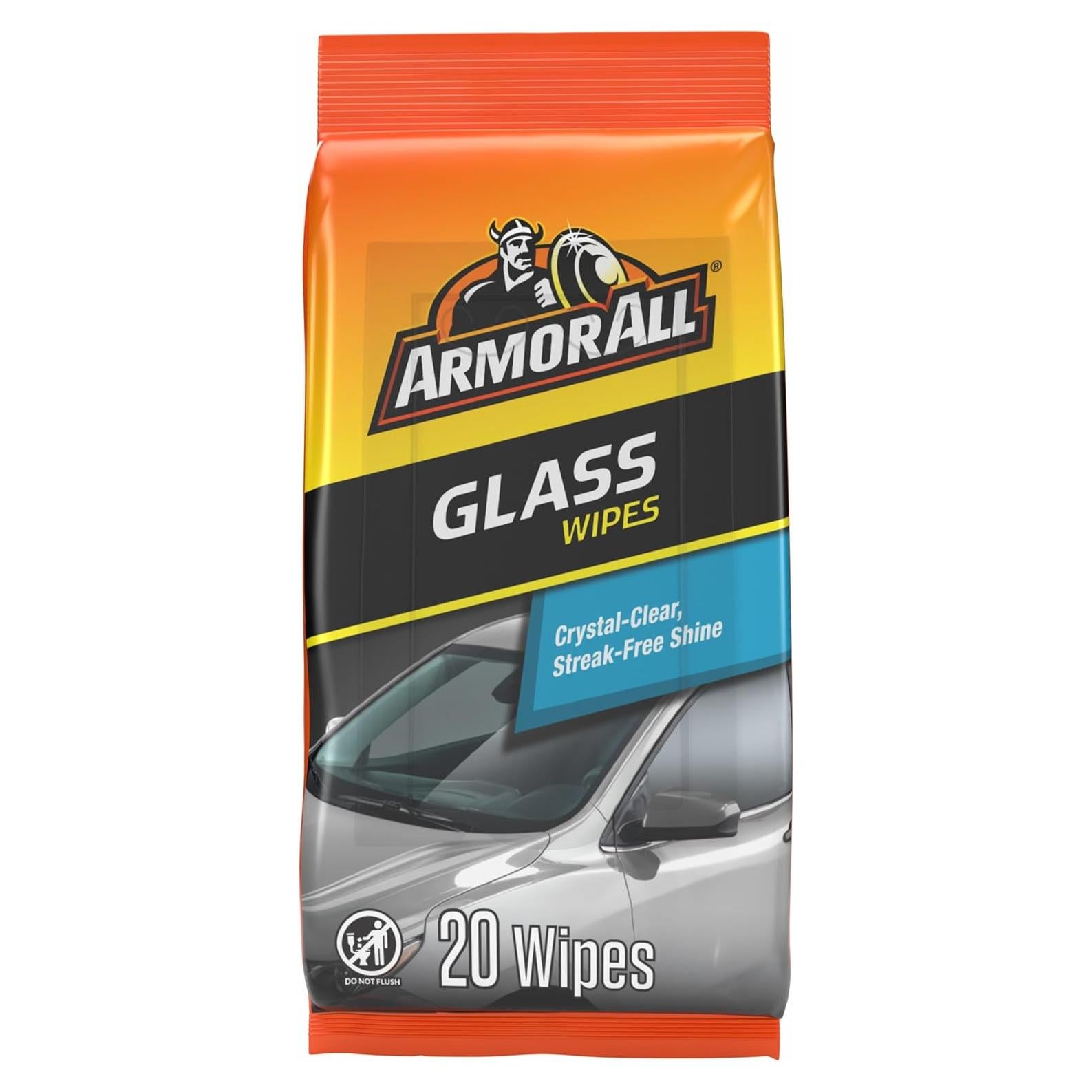 Toallitas Limpiadoras de Cristales Armor All - 20 Unidades