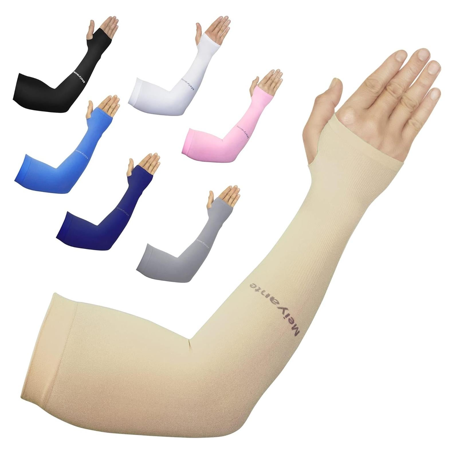 Mangas para brazos Meiyante UPF 50+ Unisex - Protección Solar