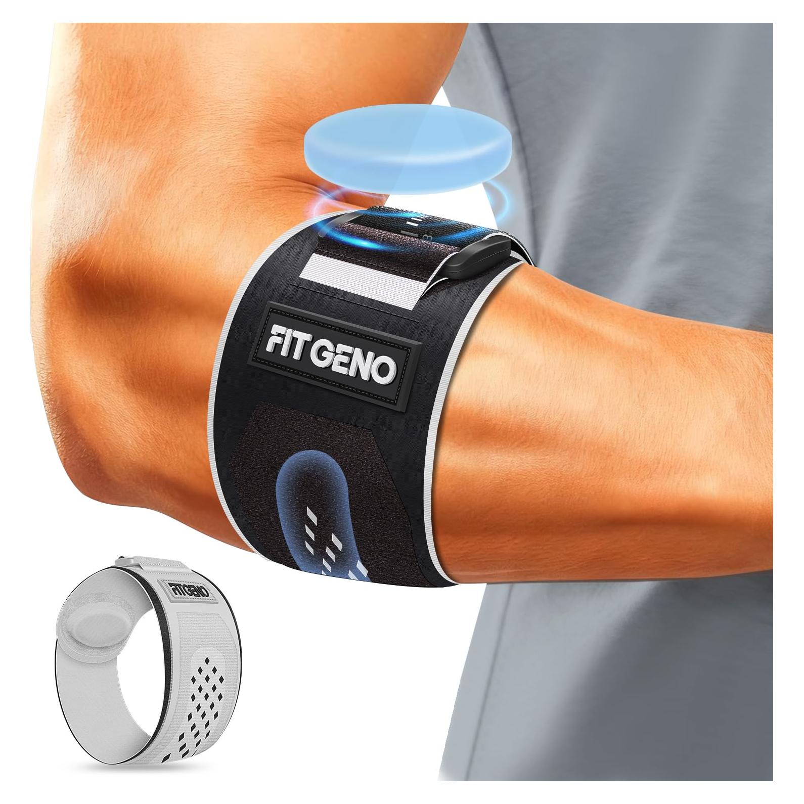 Faja de Codo Fit Geno para Tenis y Golf - Alivio Tendinitis