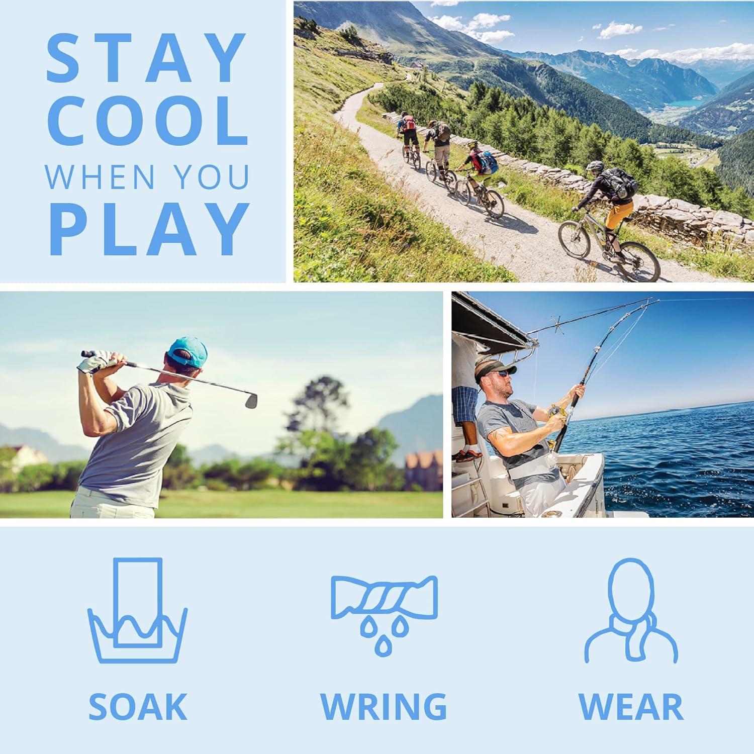 Toalla de Enfriamiento FROGG TOGGS Chilly Pad Pro 83.8x26.7 cm