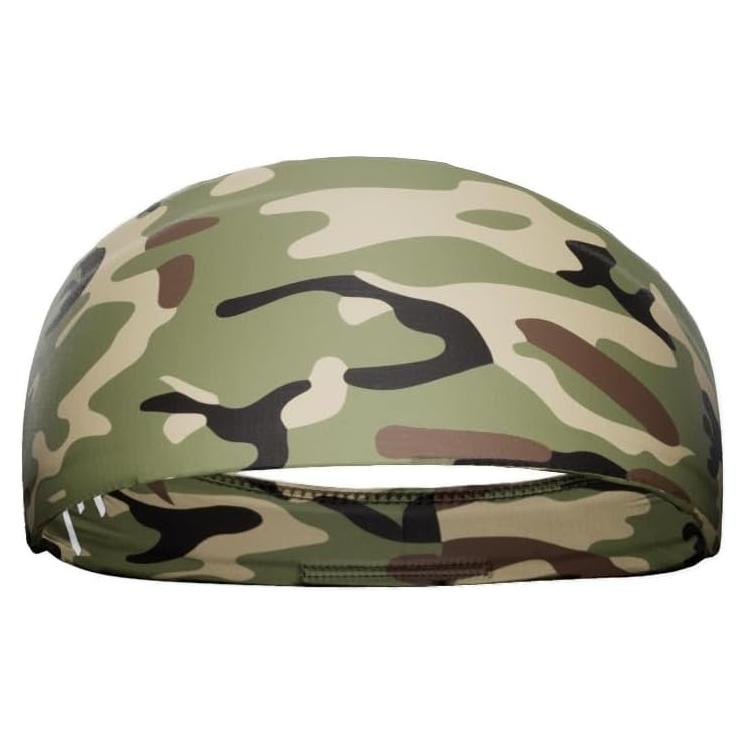 Diadema Unisex Elite Athletic Gear Camo Militar para Deportes
