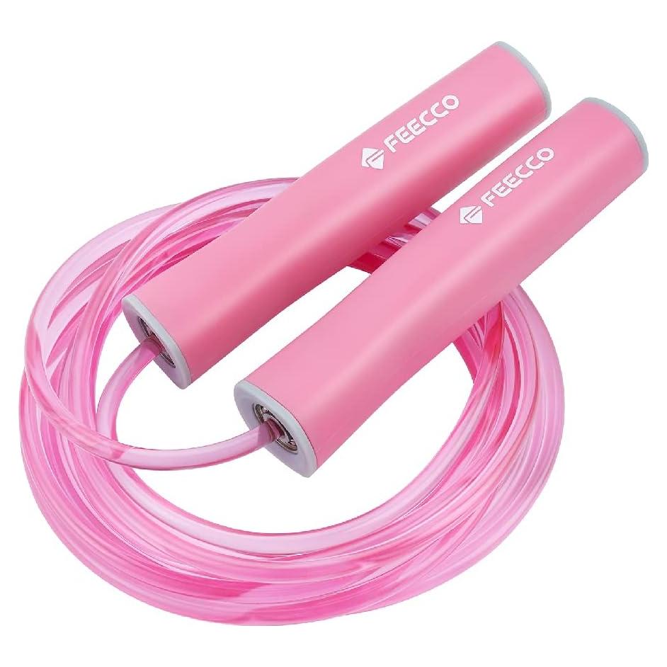 Cuerda de Saltar FEECCO Zillica Ajustable para Niños 3-12 Años