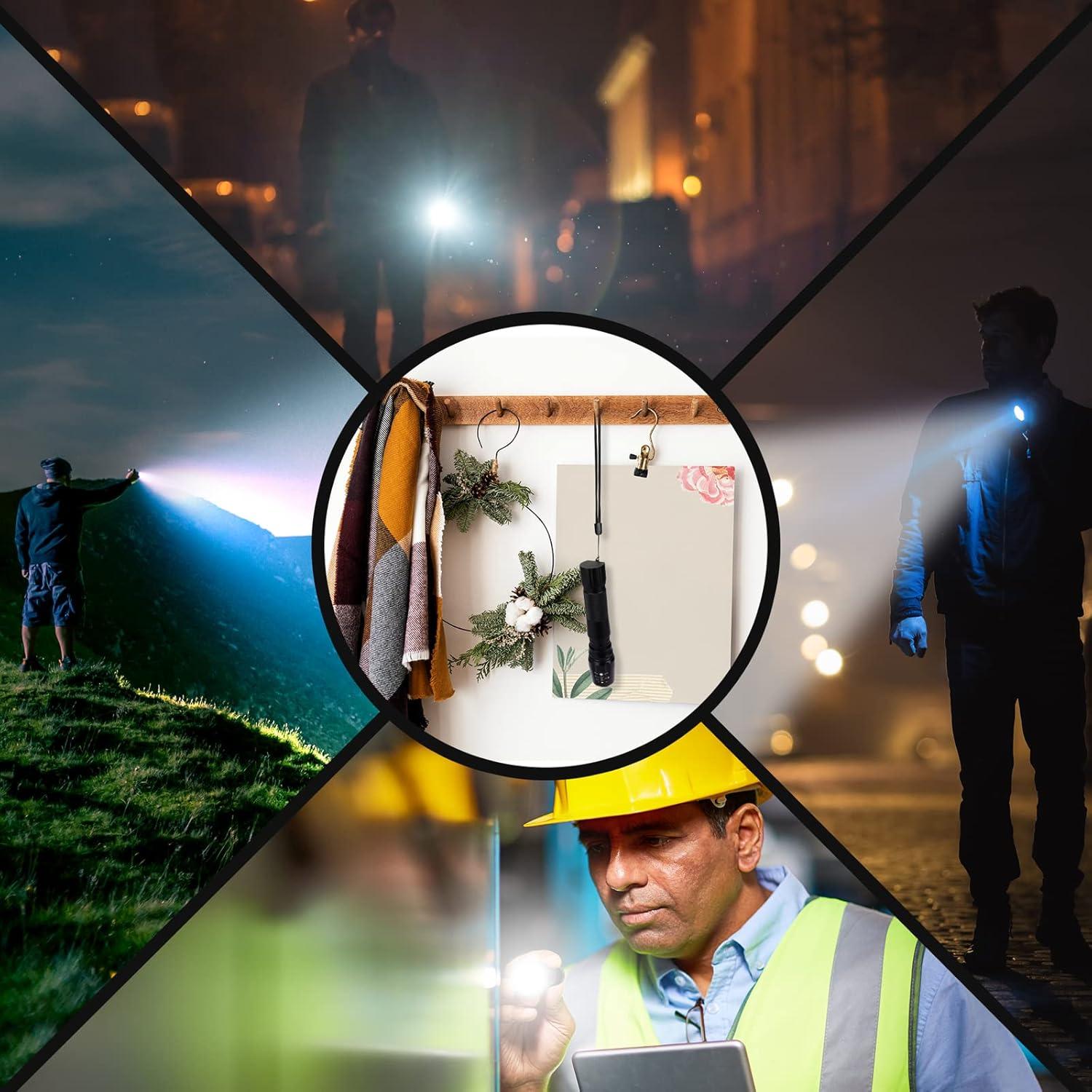 Linterna LED Recargable PHIXTON 1000 Lúmenes USB C 5 Modos