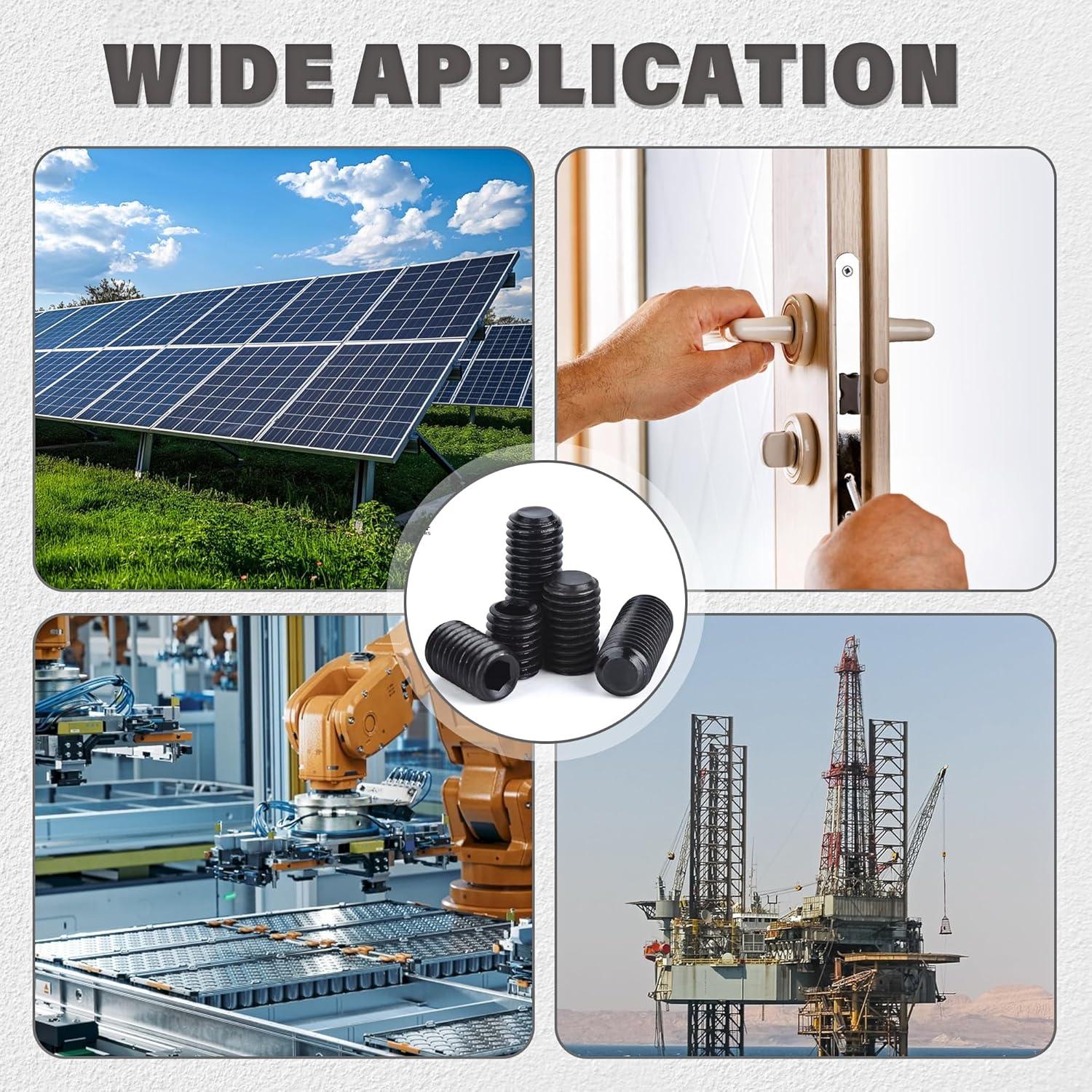 Kit de Tornillos Hexagonales Metrico y SAE 1305PCS Trollug