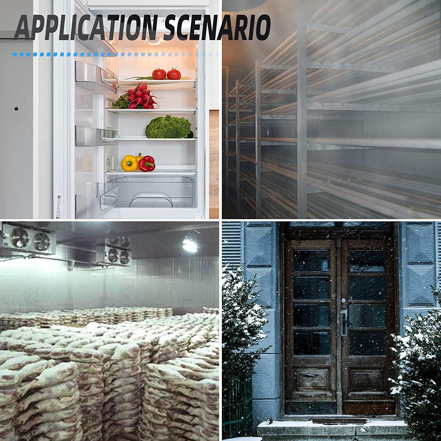 Termómetro de Refrigerador MEANLIN MEASURE 5Pcs 2" Acero Inoxidable -30 a 30°C