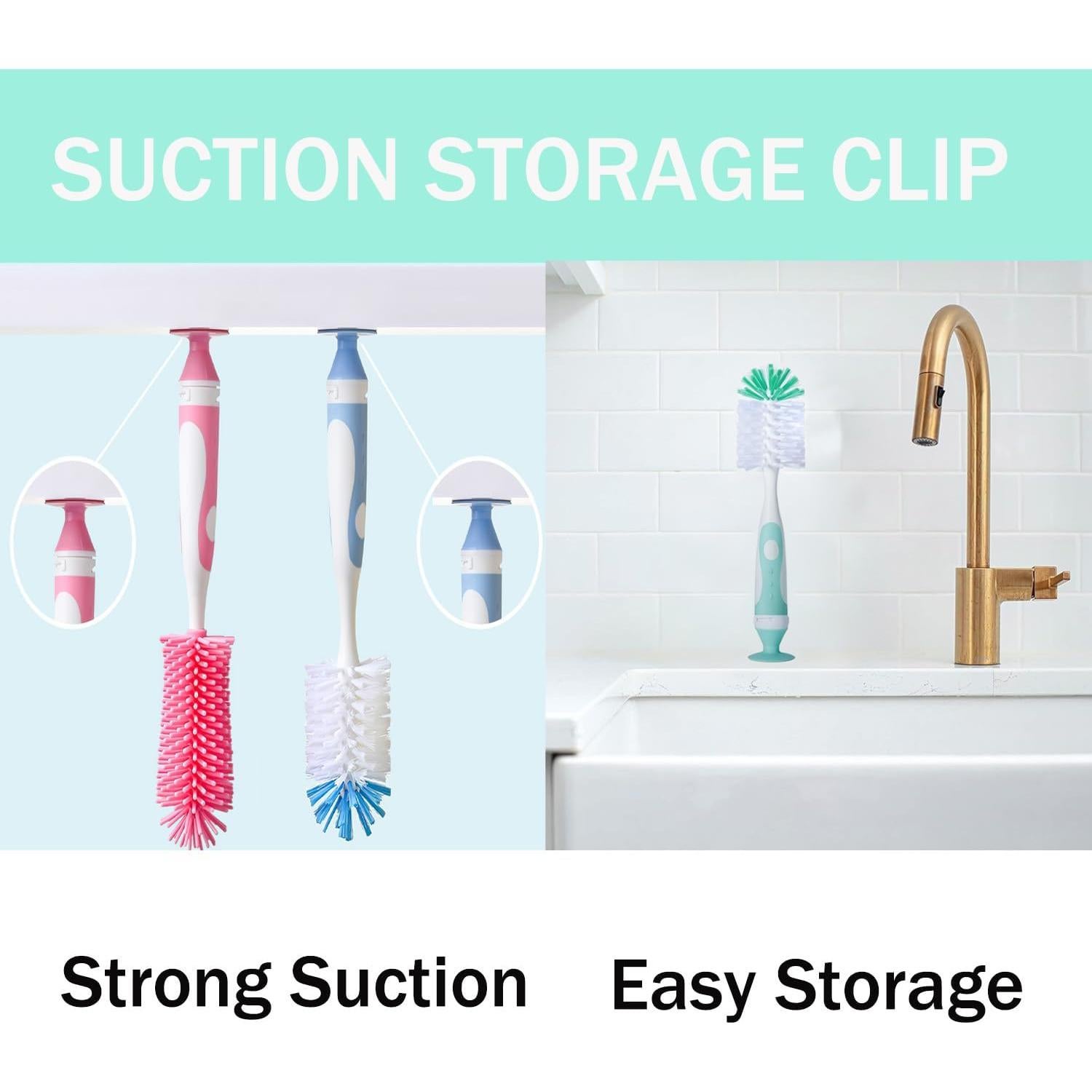 Juego de Cepillos Limpiadores de Biberones Anivona 5 en 1