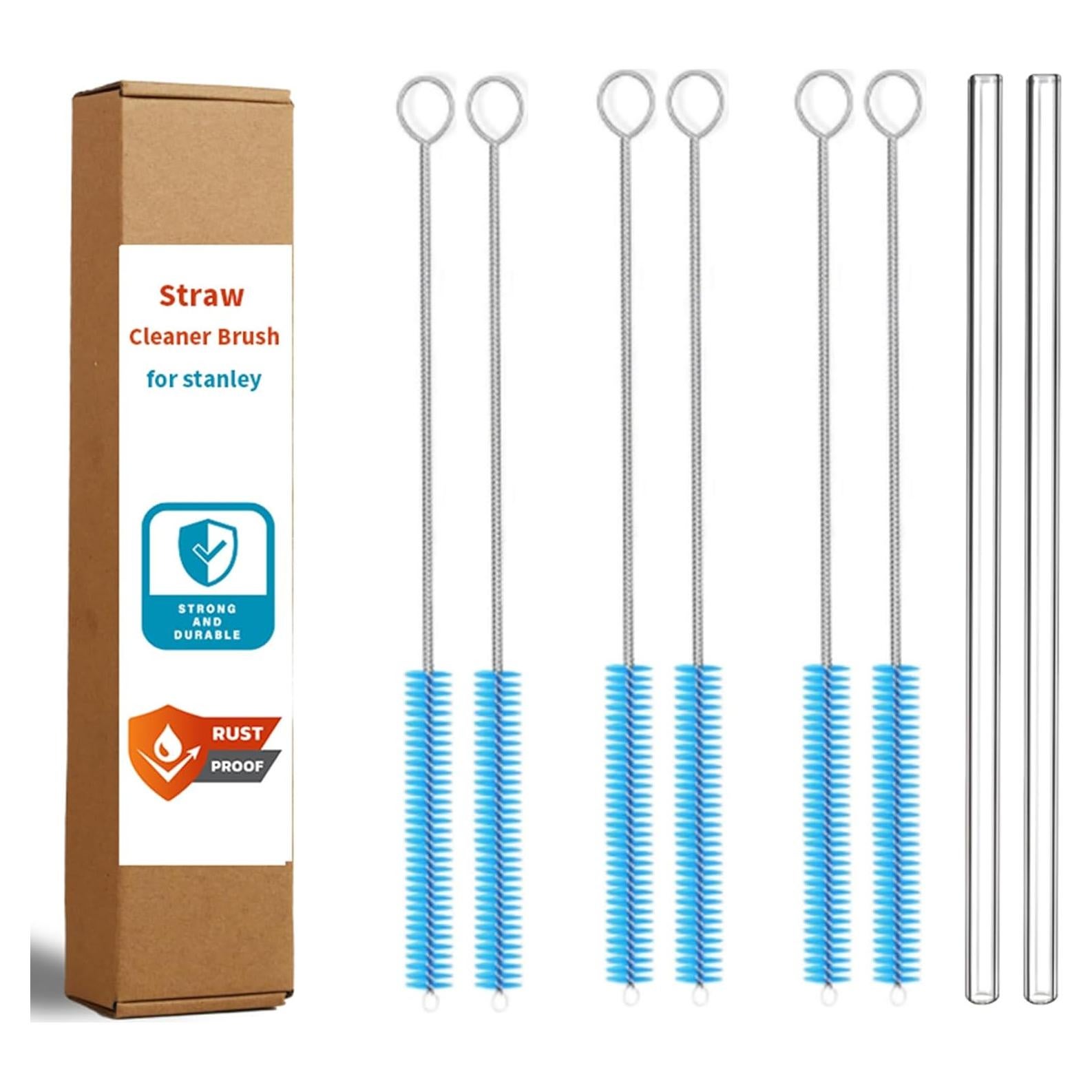 Cepillo Limpiador de Pajitas LIFEHIM 30.48 cm - Paquete de 8