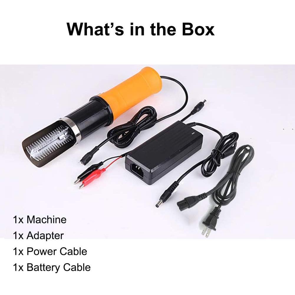 Removedor de Escamas de Pescado Eléctrico Speder 72W Impermeable