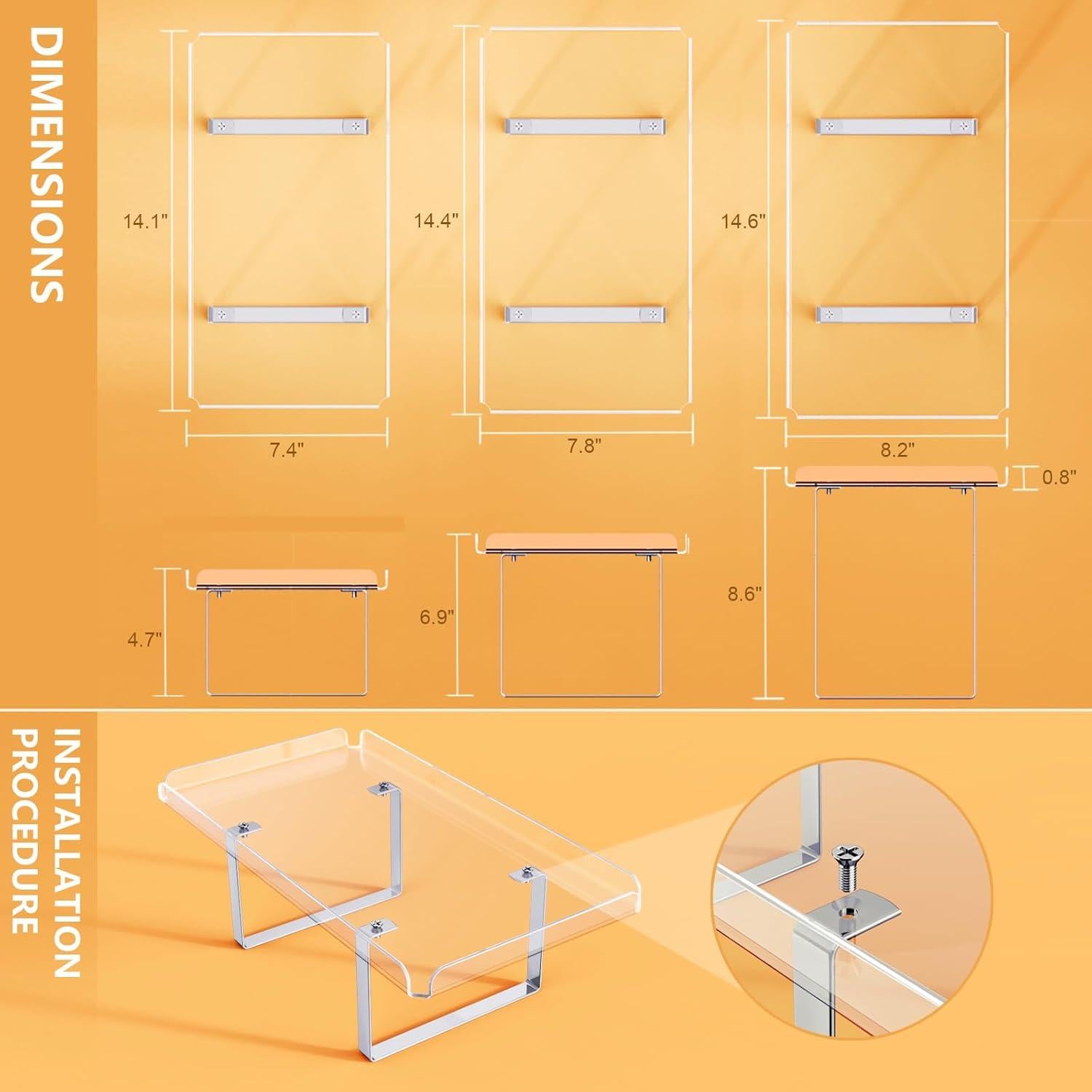 Soporte para Cupcakes Bakzon 3 Niveles Acrílico Transparente
