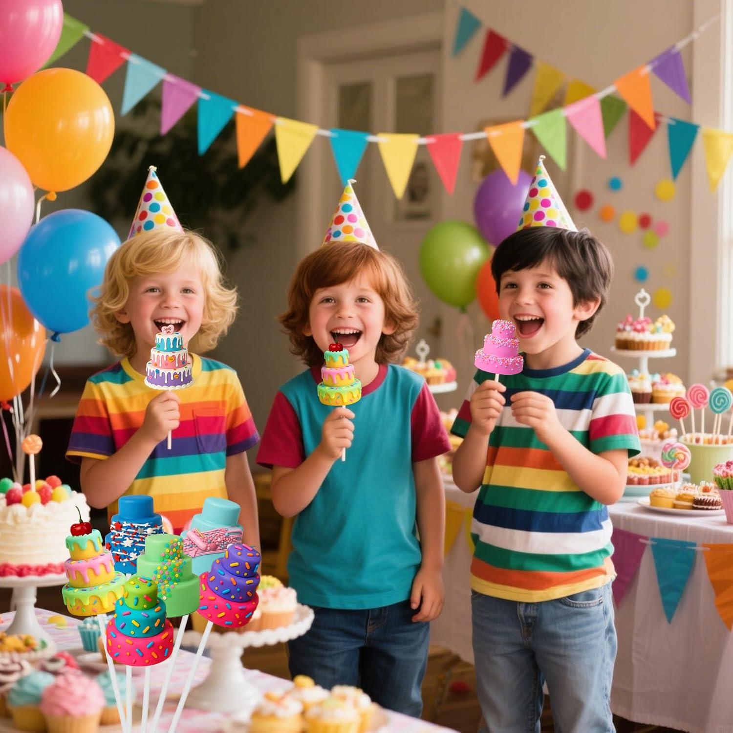 Kit de Molde para Cake Pop Juome 6 Cavidades Silicona