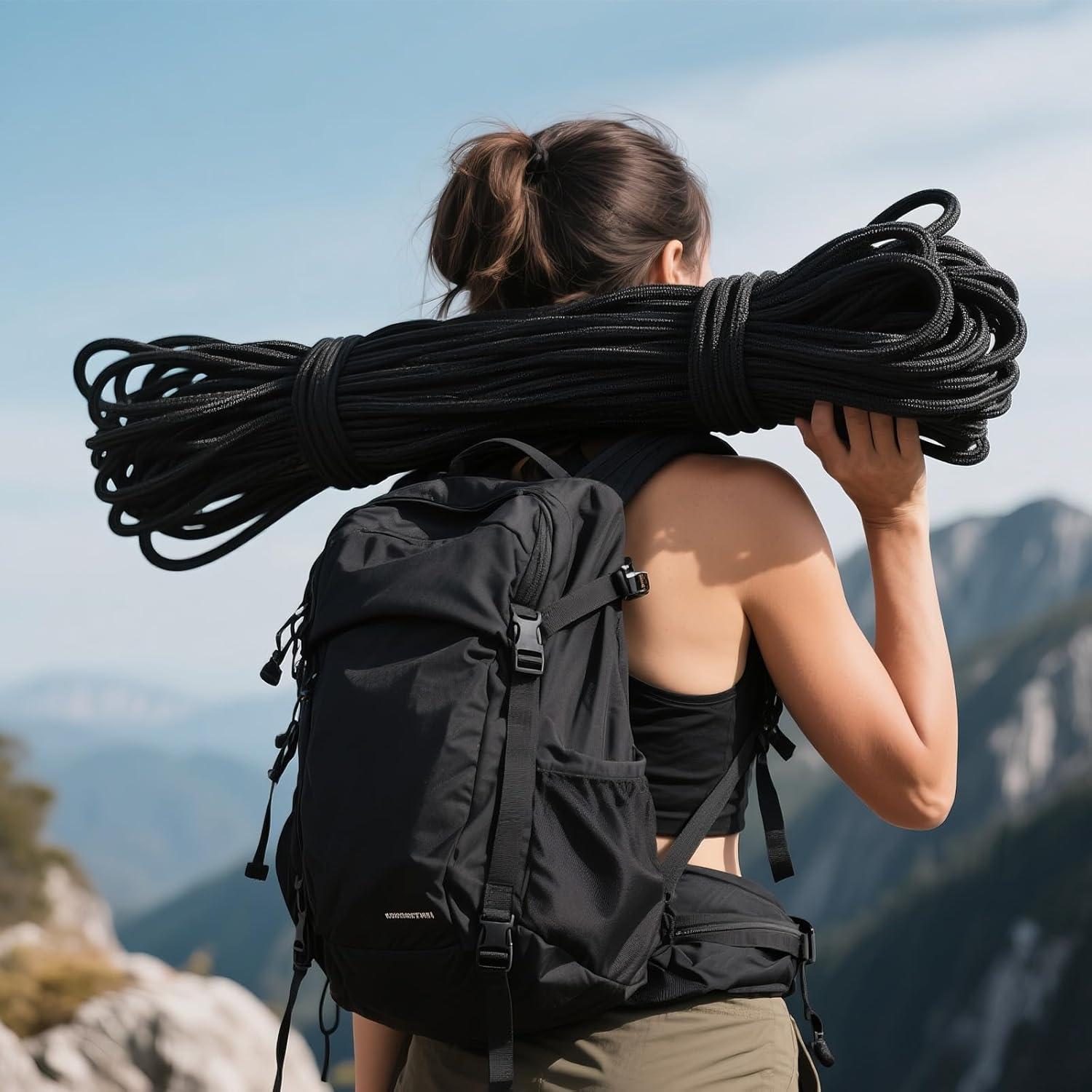 Cuerda de Nylon 8mm 15M XINSHUNCAN Resistente para Camping