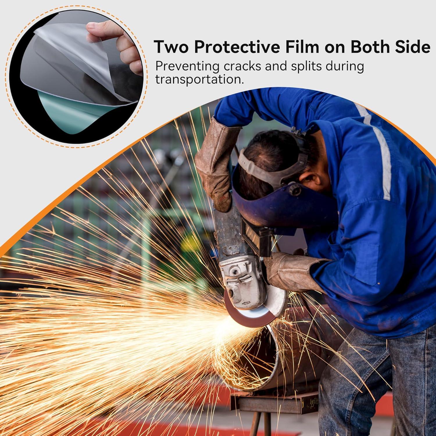 Lente de Reemplazo Feekoon para Pantalla Facial S8555 - Policarbonato Antivaho