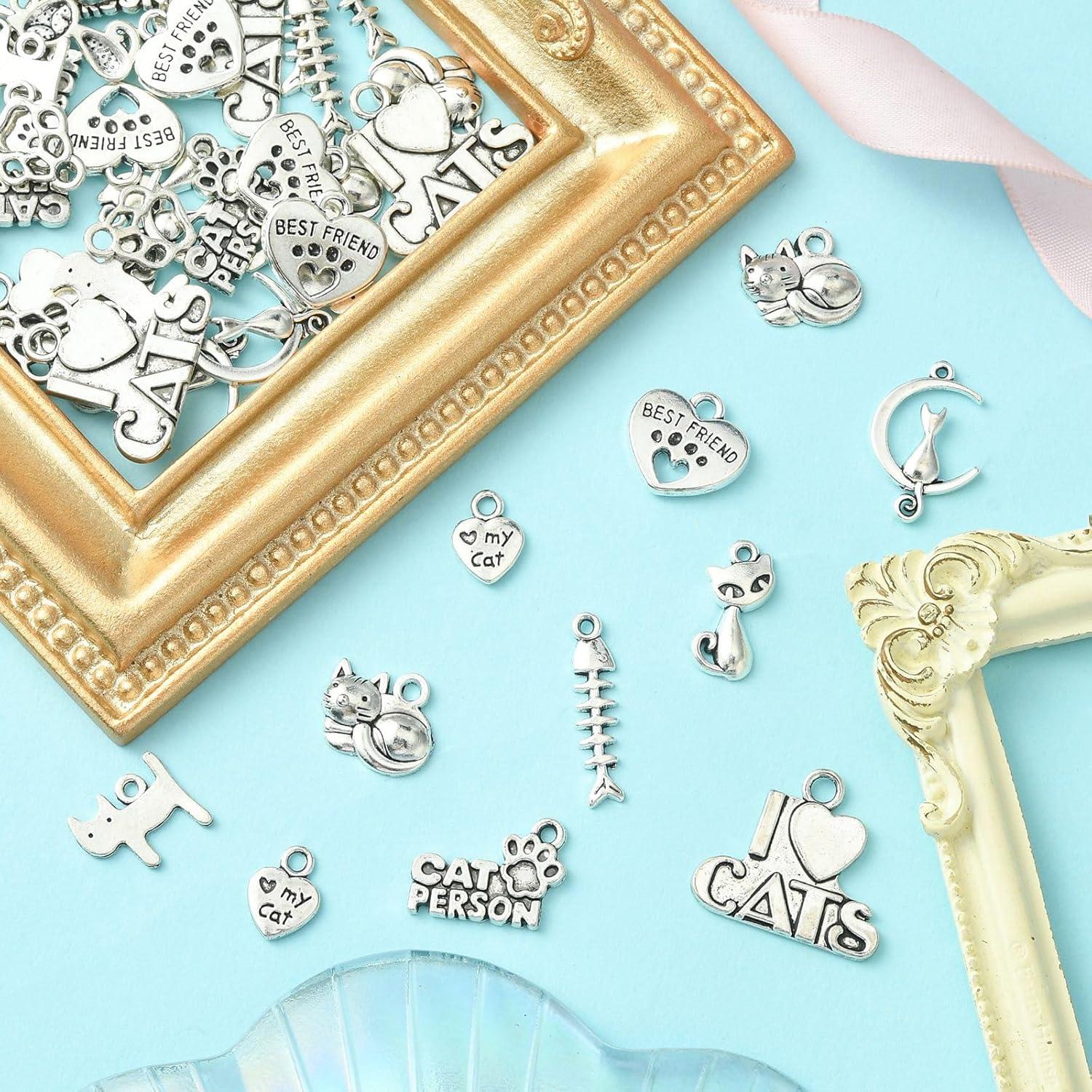 50 Encantos de Animales LiQunSweet para Joyería DIY