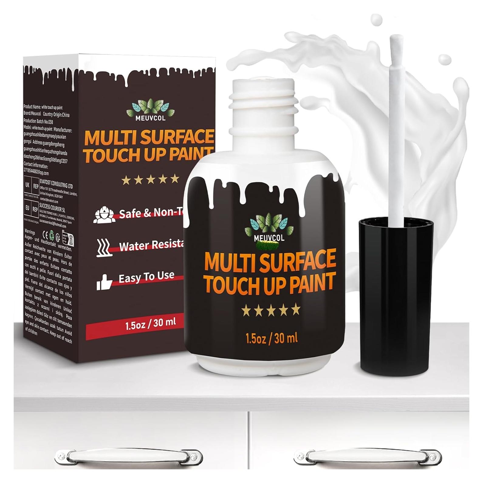 Pintura de Retoque Blanca Meuvcol 44.36 ml Acabado Mate