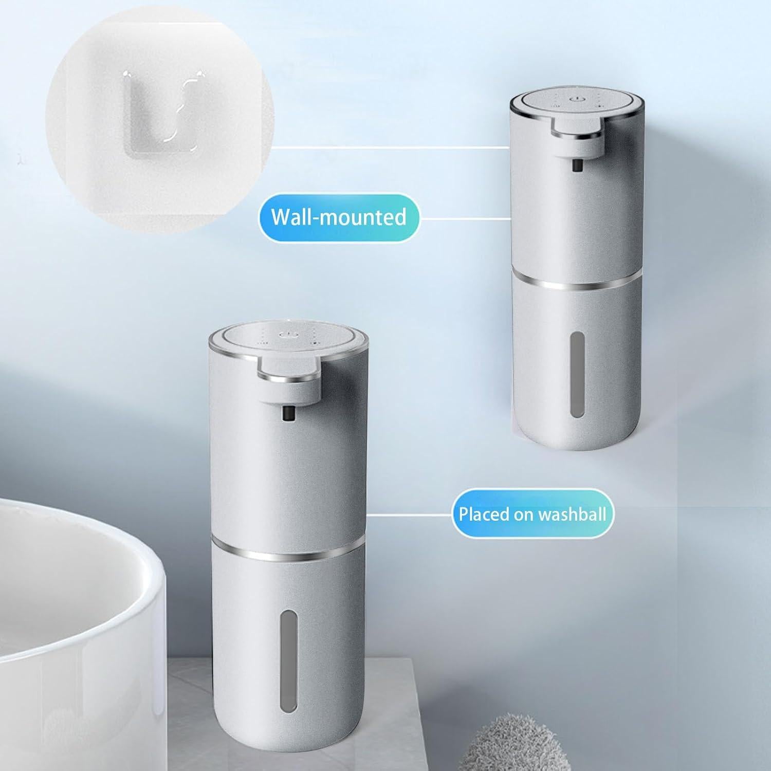 Dispensador de Jabón Automático YNESOER 400ml USB Recargable