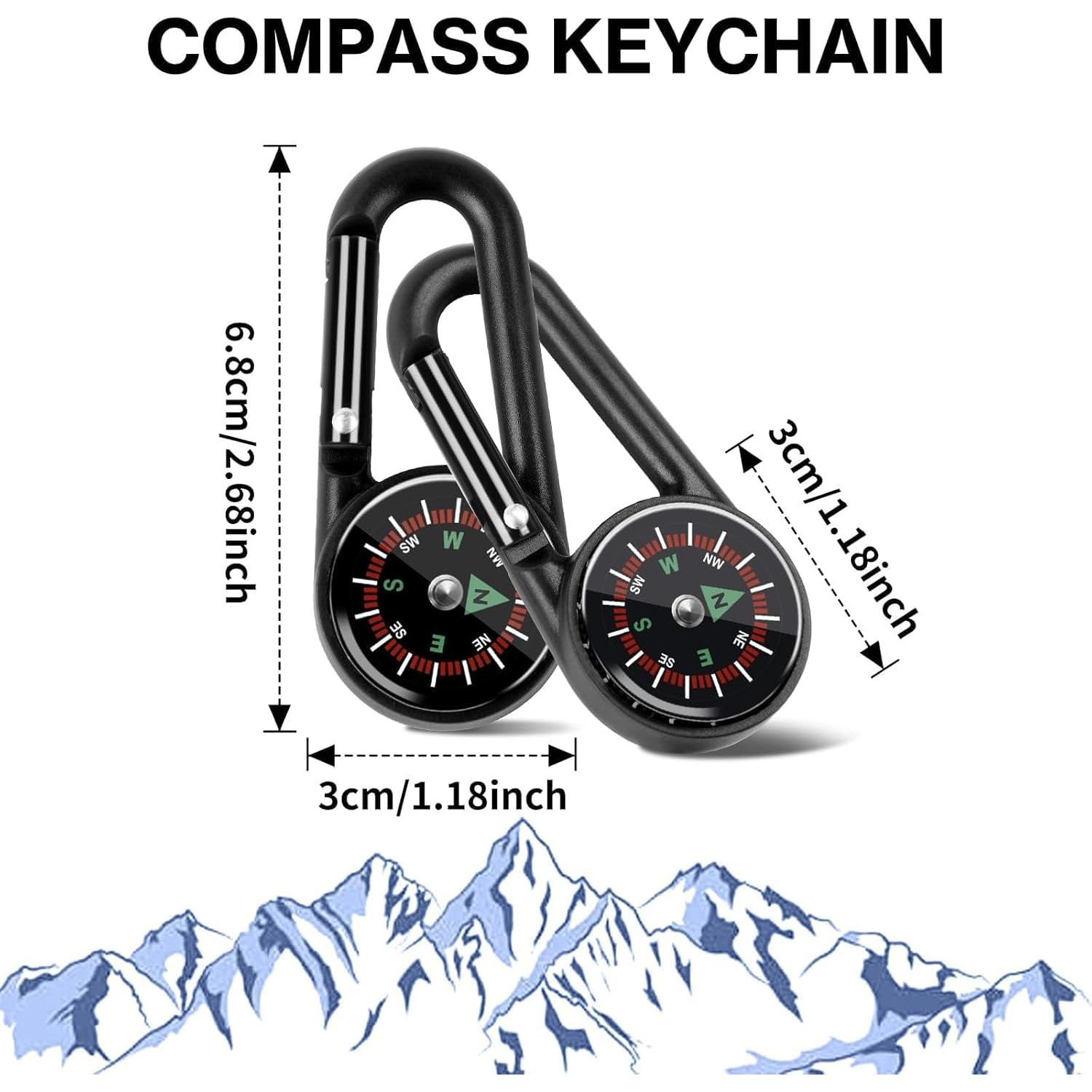 12 Brújulas Llavero Taikula ZWQ-005 para Niños - Compactas