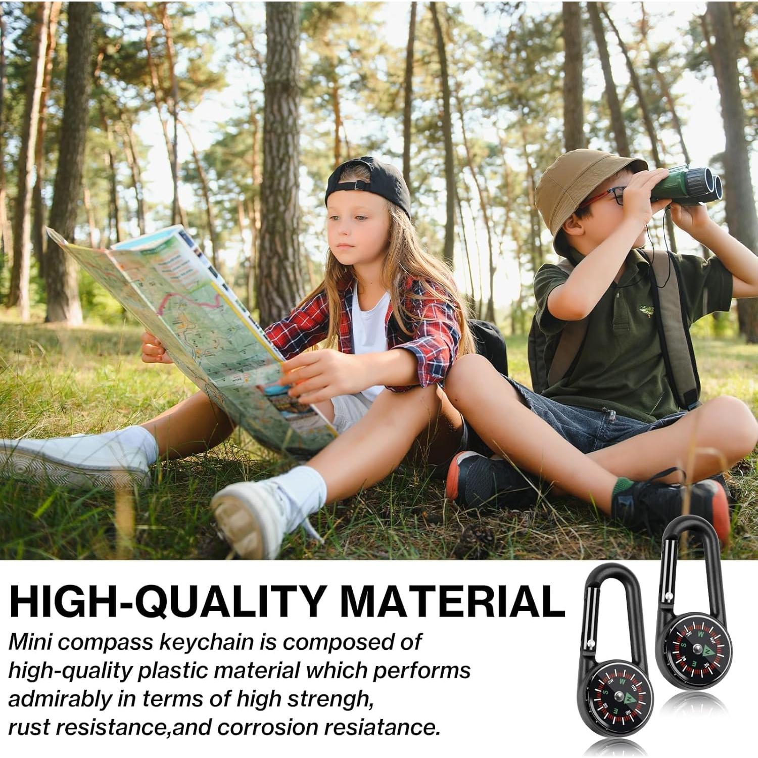 12 Brújulas Llavero Taikula ZWQ-005 para Niños - Compactas