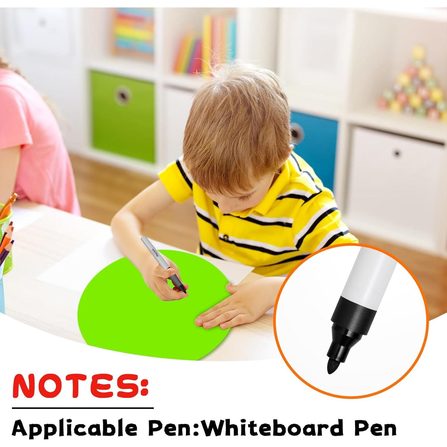 24 Puntos de Borrado en Seco Coloridos Ysanciuu 28 cm