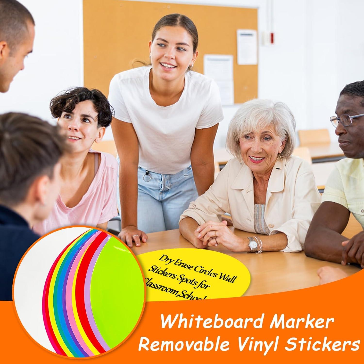 24 Puntos de Borrado en Seco Coloridos Ysanciuu 28 cm