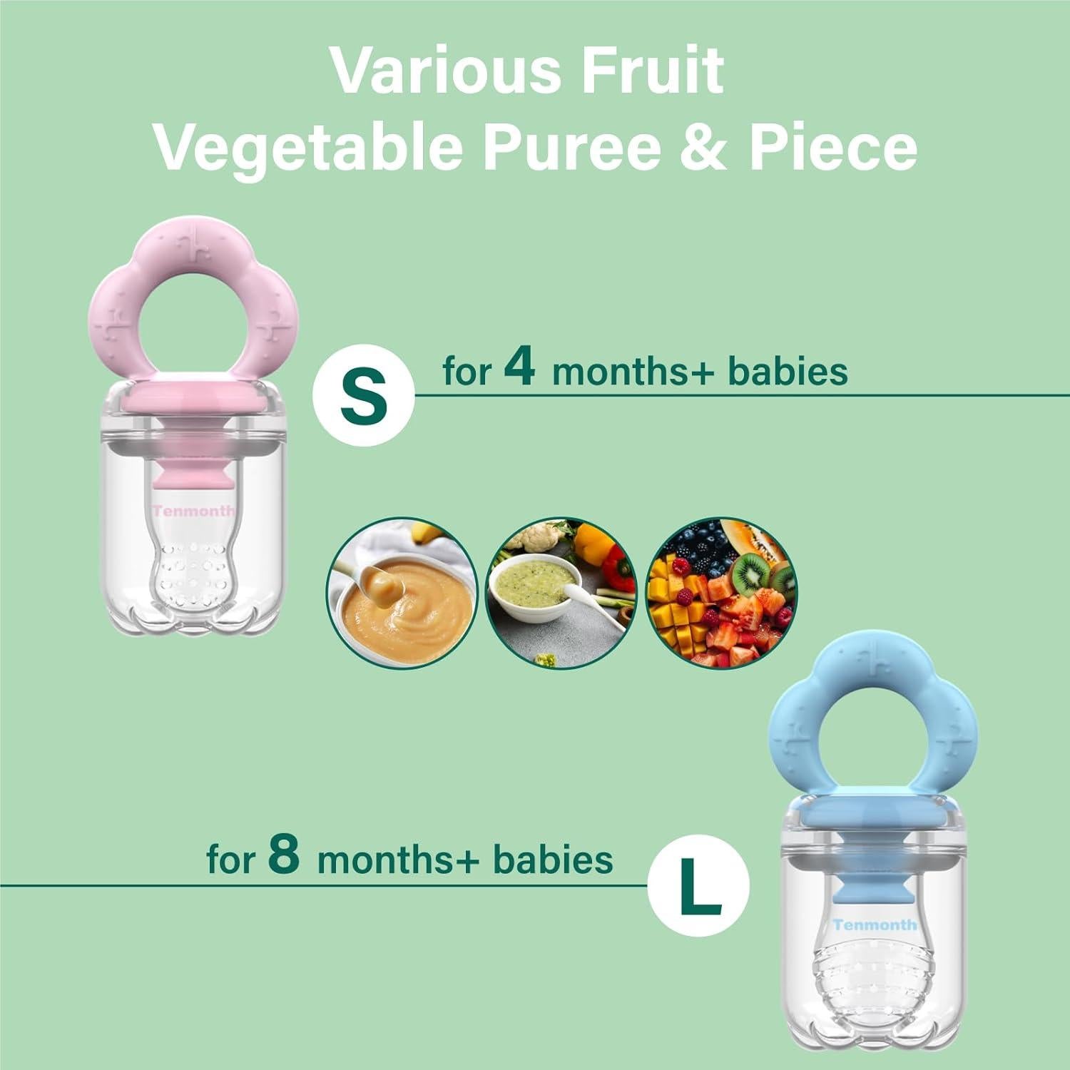 Moldes de Helado de Leche Materna y Alimentador Silicona Bebés