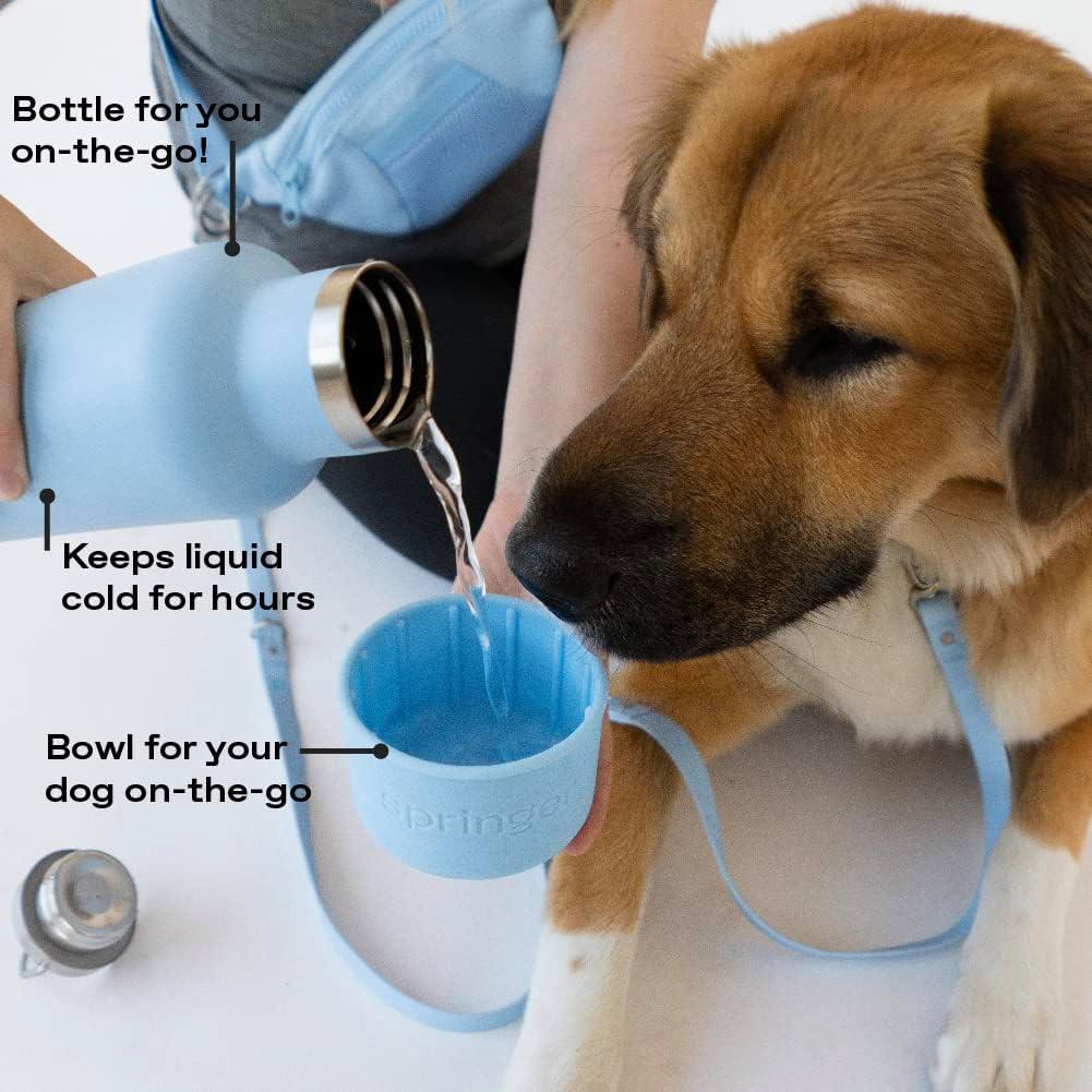 Botella de Agua Springer Acero Inoxidable 0.71L Azul Cielo