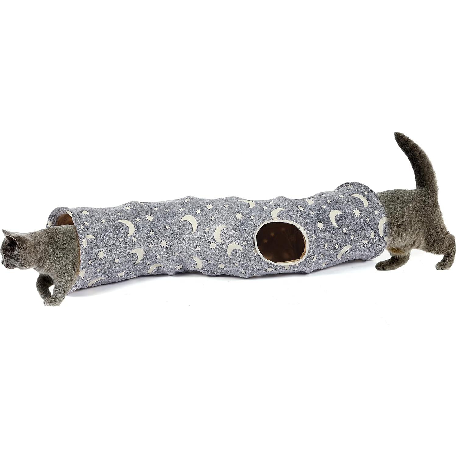 Túnel para Gatos LUCKITTY Fotoluminiscente Plegable 120cm