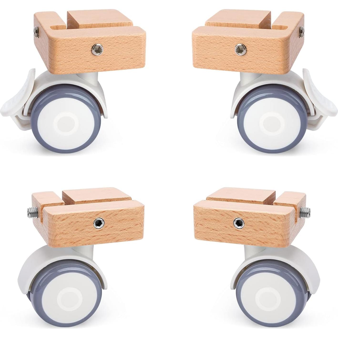 Rueda Universal de Suplemento Niteangel para Hamsters - Madera Clara