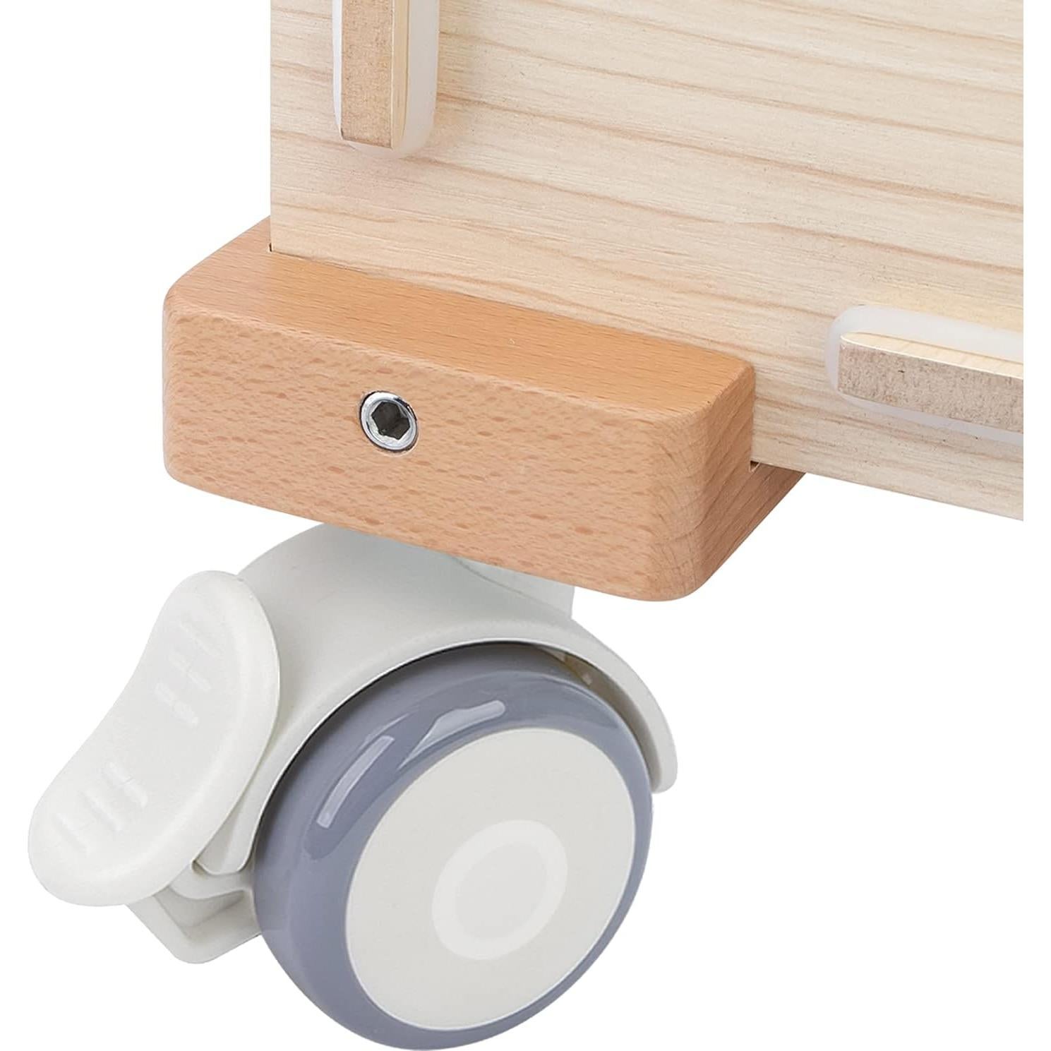 Rueda Universal de Suplemento Niteangel para Hamsters - Madera Clara