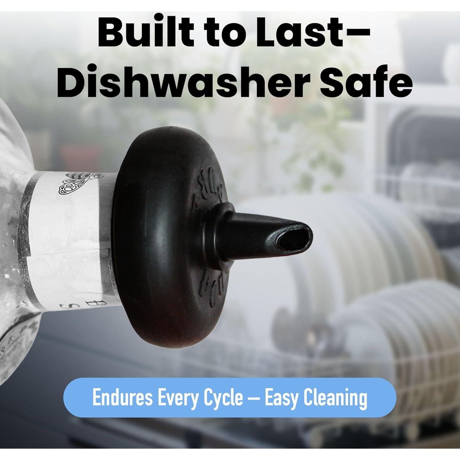 Vertedor de Tequila Pure Pour - Antigoteo y Cubierta - 1 Paquete