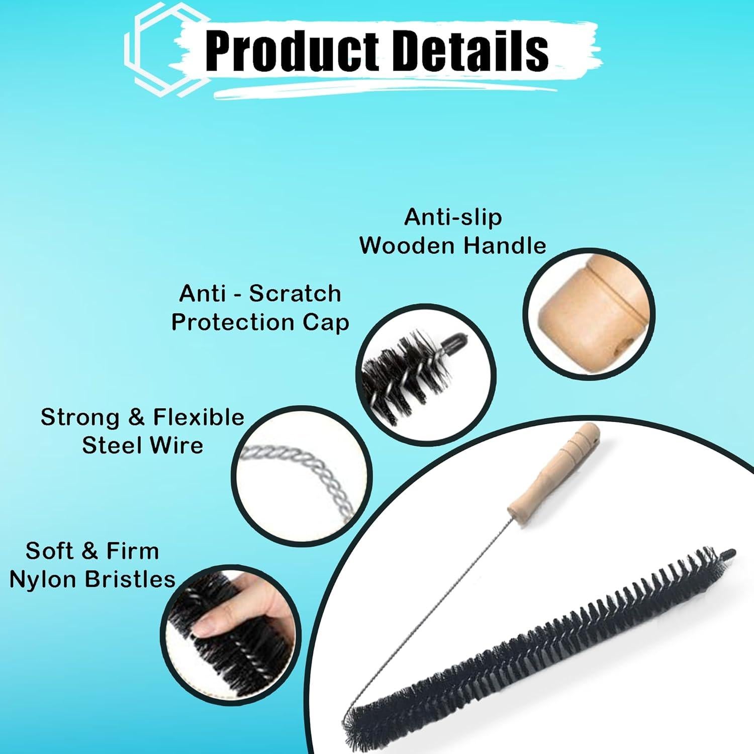 Limpiador de cepillo para secadora Cheapnwork 67 cm