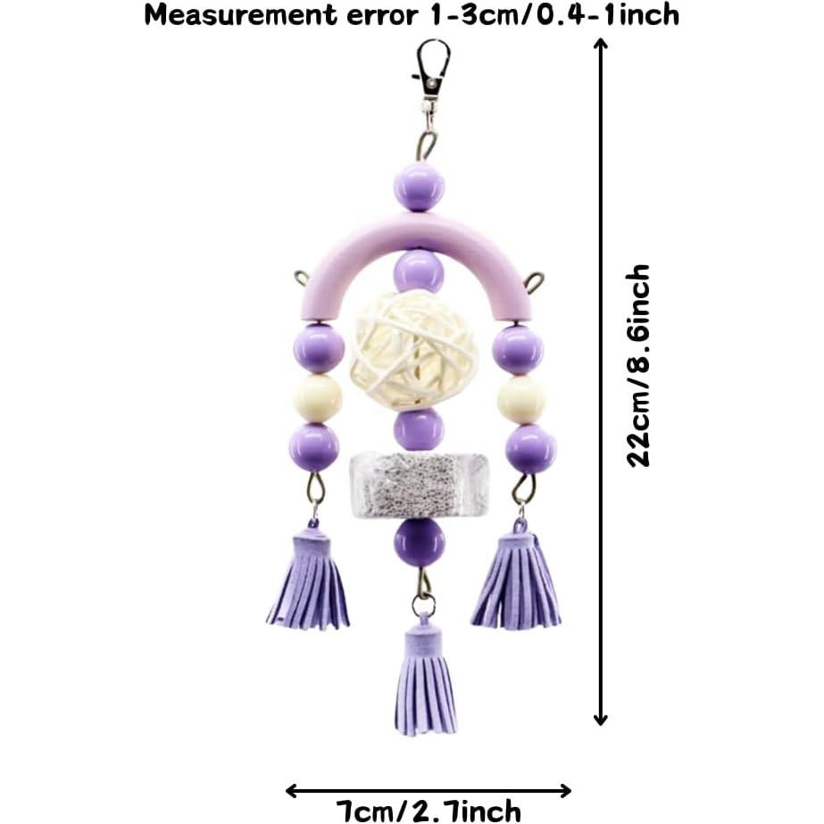3 Juguetes para Aves Barn Eleven - Escalera Colgante Madera 397g