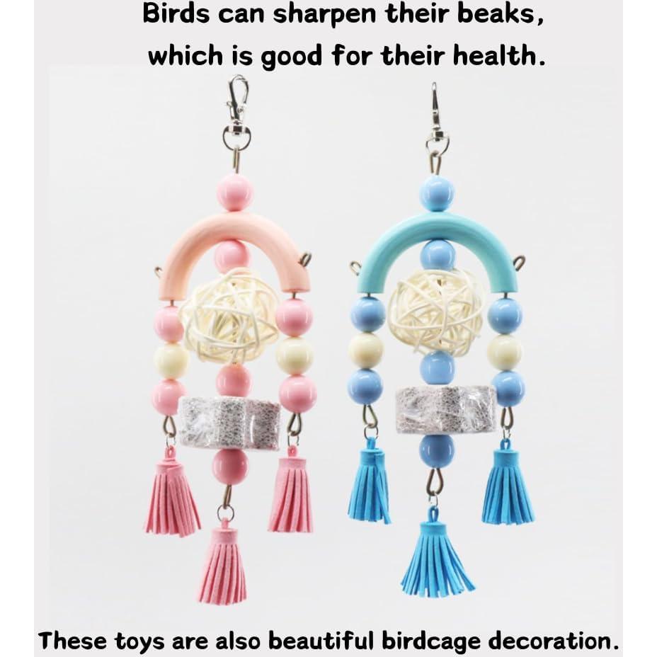 3 Juguetes para Aves Barn Eleven - Escalera Colgante Madera 397g