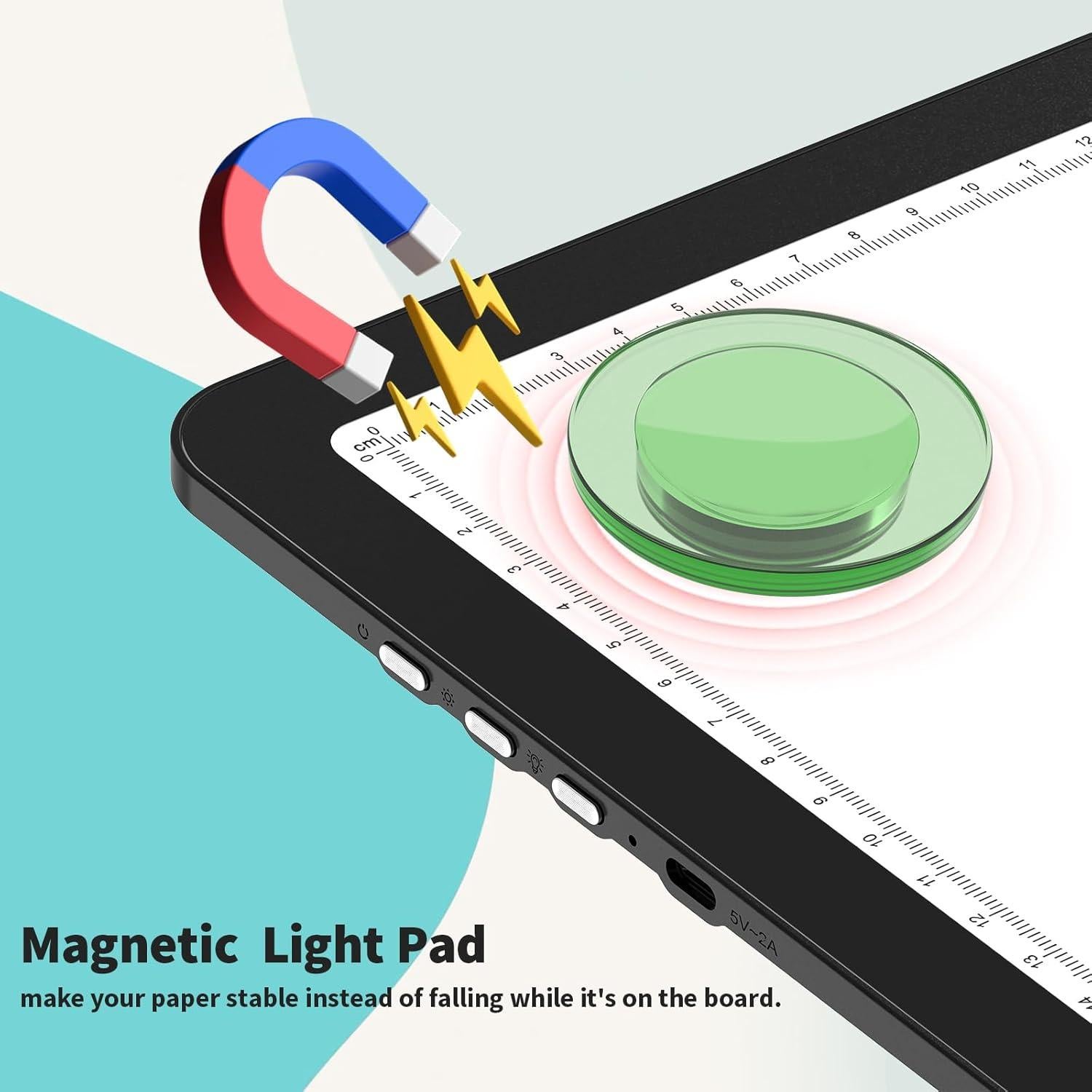 Pad de Luz LED Recargable A3 Elice con Bolsa de Transporte