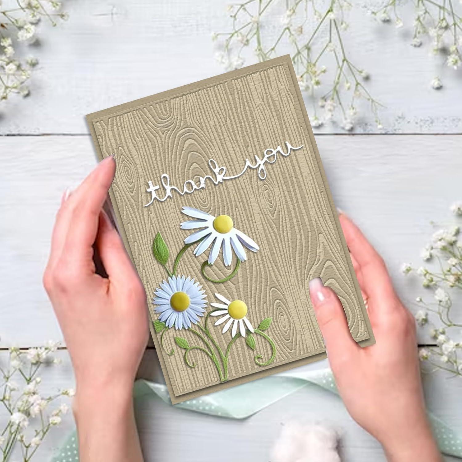 Carpeta de Embossing Glodecart 18x12 cm Texturizada Madera