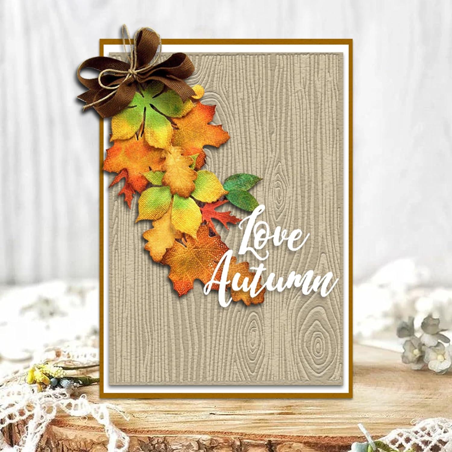 Carpeta de Embossing Glodecart 18x12 cm Texturizada Madera