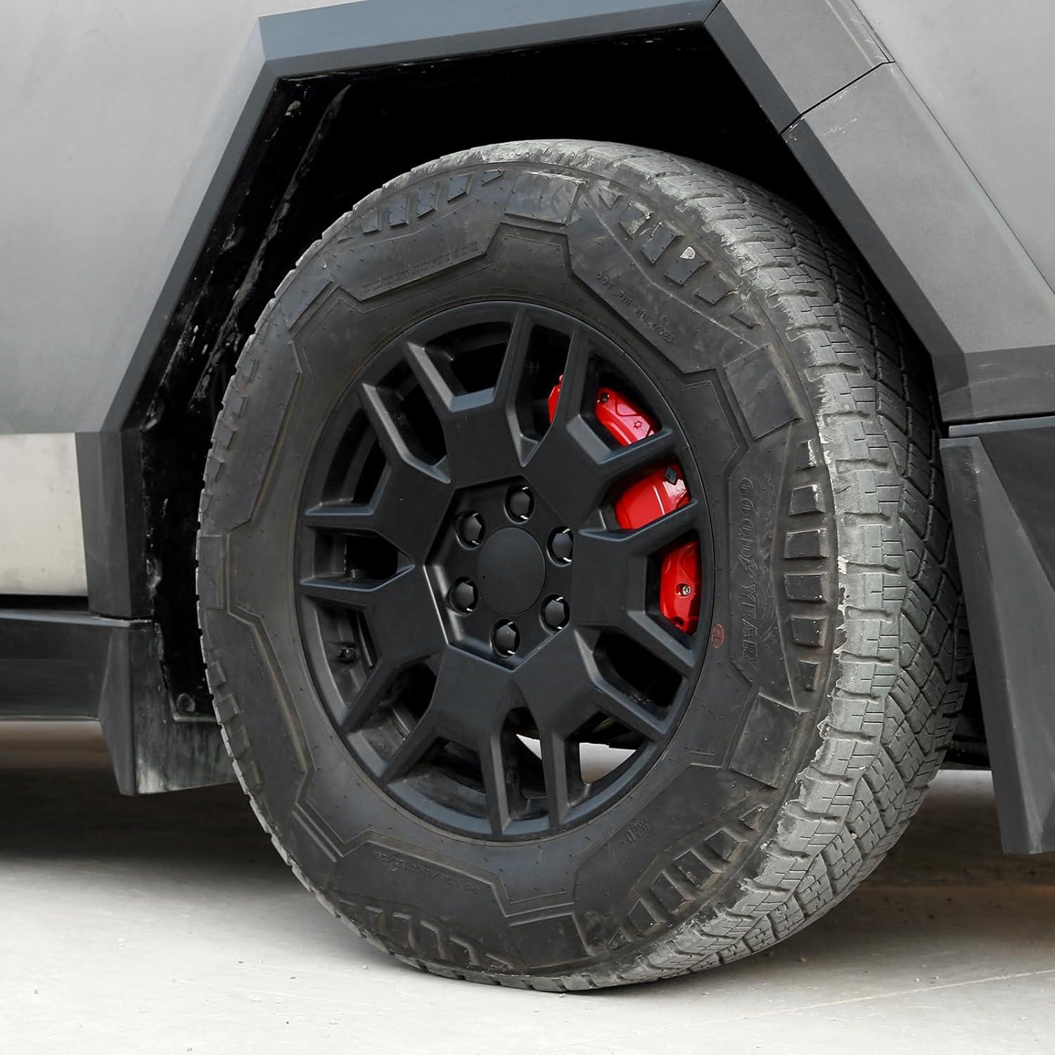 Juego de Tapas Centrales de Rueda ROCCS para Tesla Cybertruck 2024