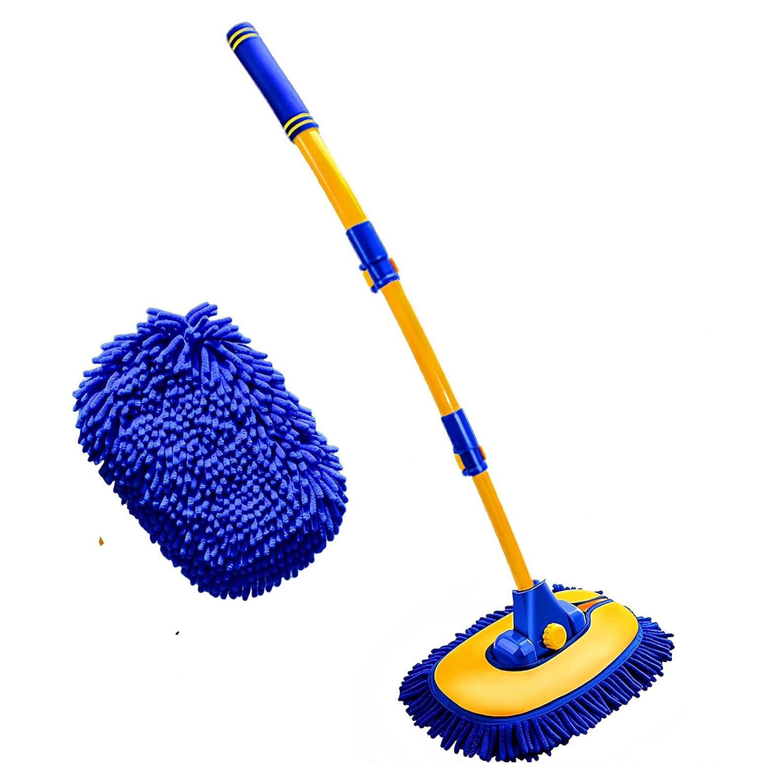 Mopa de Lavado de Autos MVHY-112 con Mango Largo y Cabezal Suave