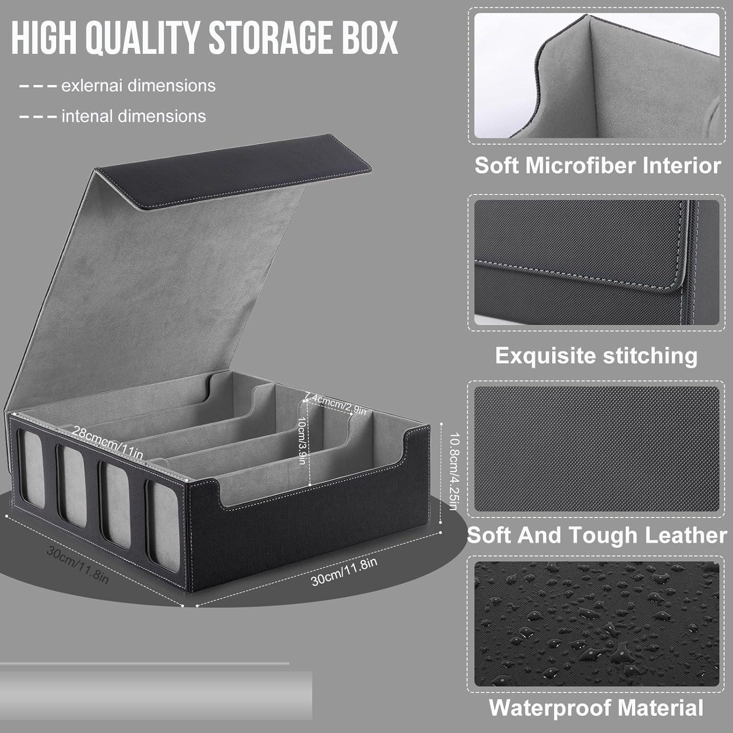 Caja de Almacenamiento de Cartas OUTOTO 3200+ con Divisores