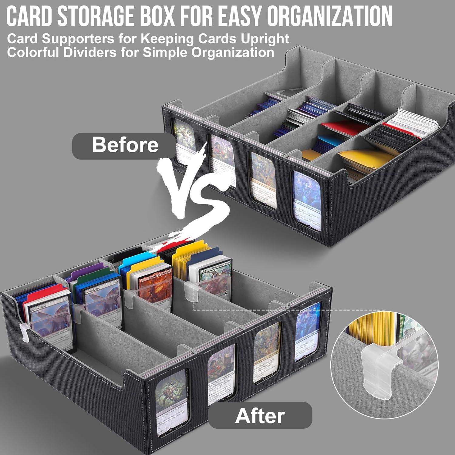 Caja de Almacenamiento de Cartas OUTOTO 3200+ con Divisores