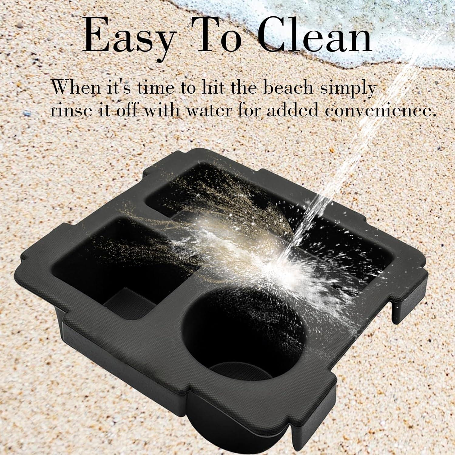 Bandeja organizadora Top Cup MGARDENMYI para Bogg Bag XL - Negro