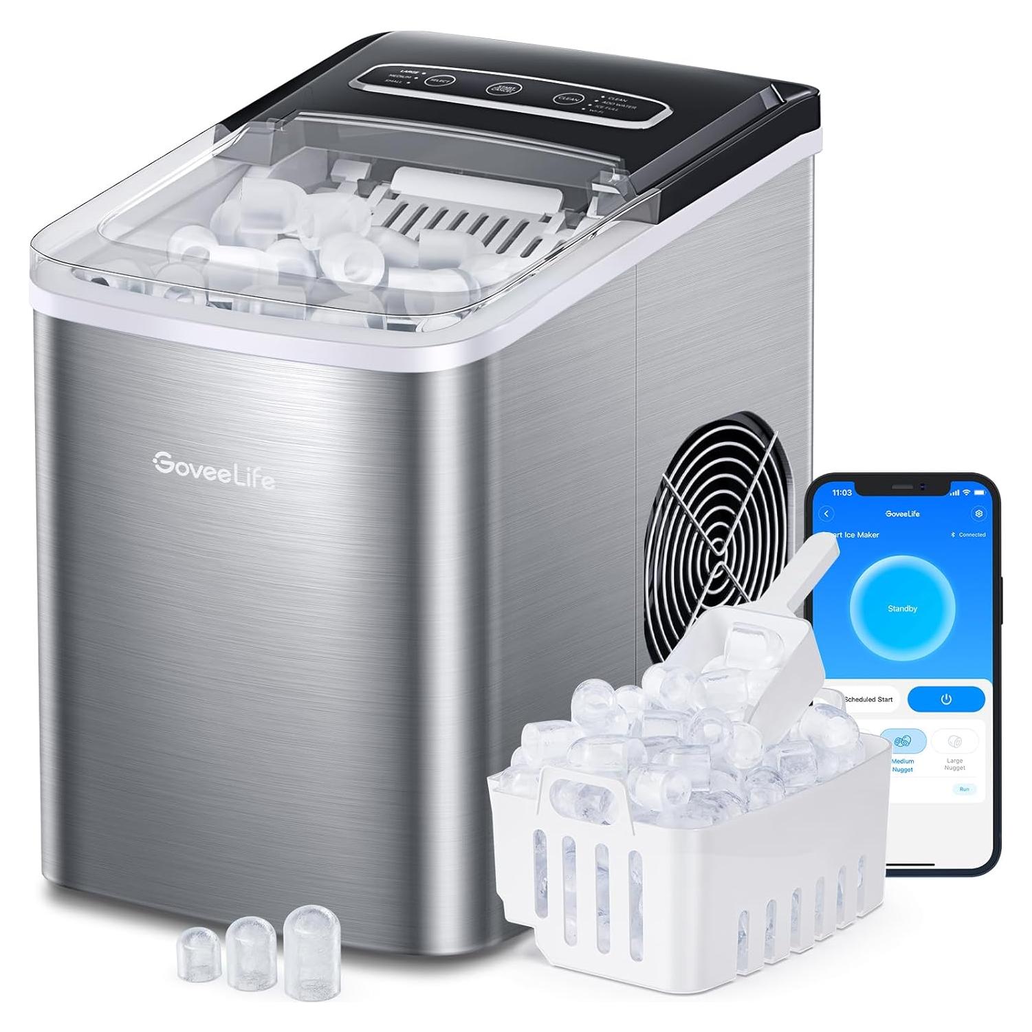 Máquina de Hielo GoveeLife H7172 9 Cubos en 6 Minutos