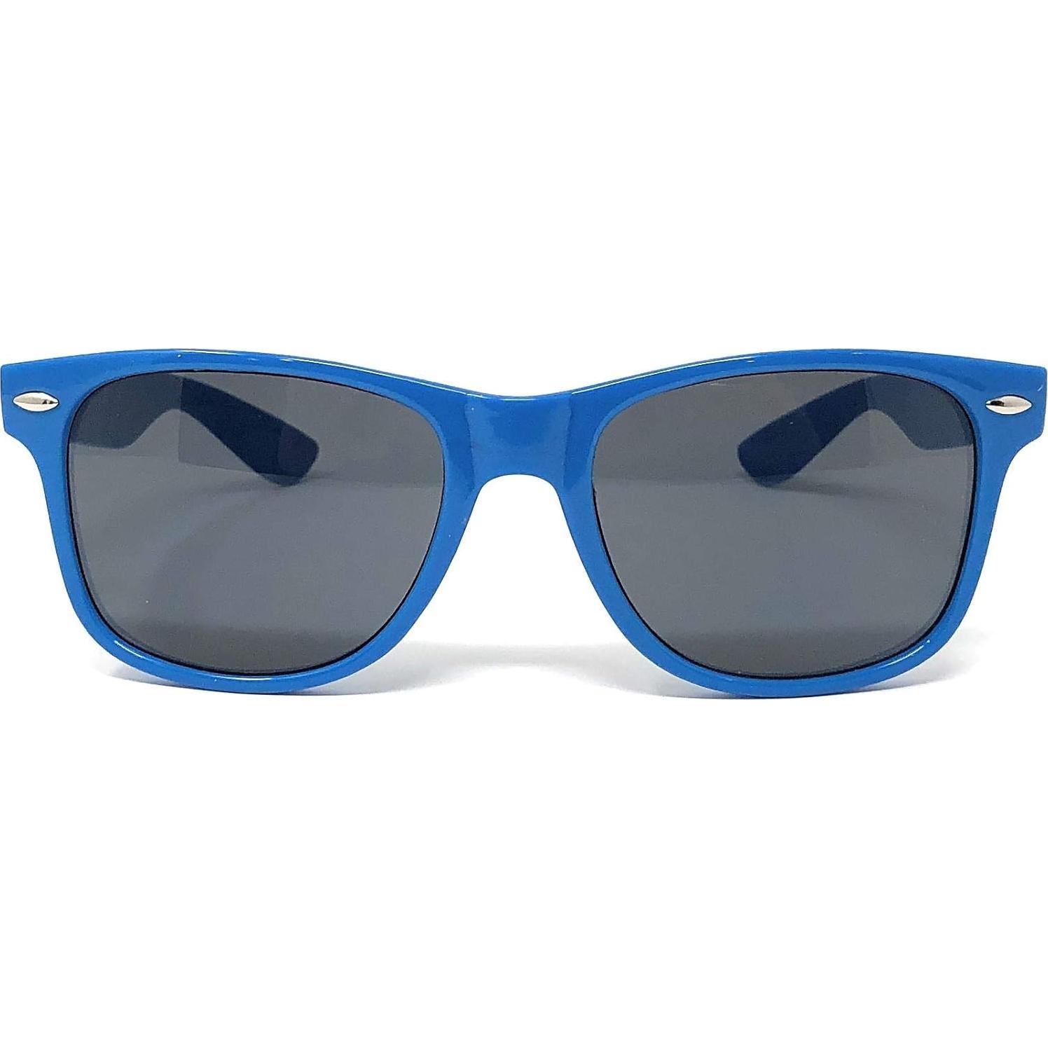 Gafas de Sol Rectangulares Retro Optix UV400 - Azul Humo
