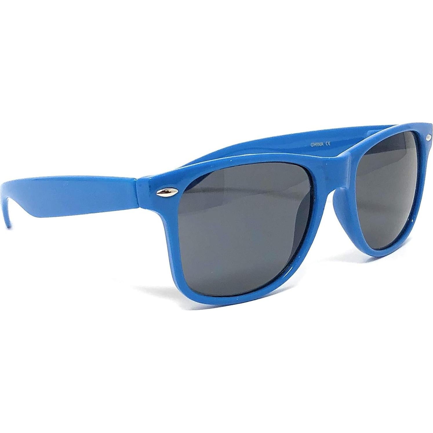 Gafas de Sol Rectangulares Retro Optix UV400 - Azul Humo