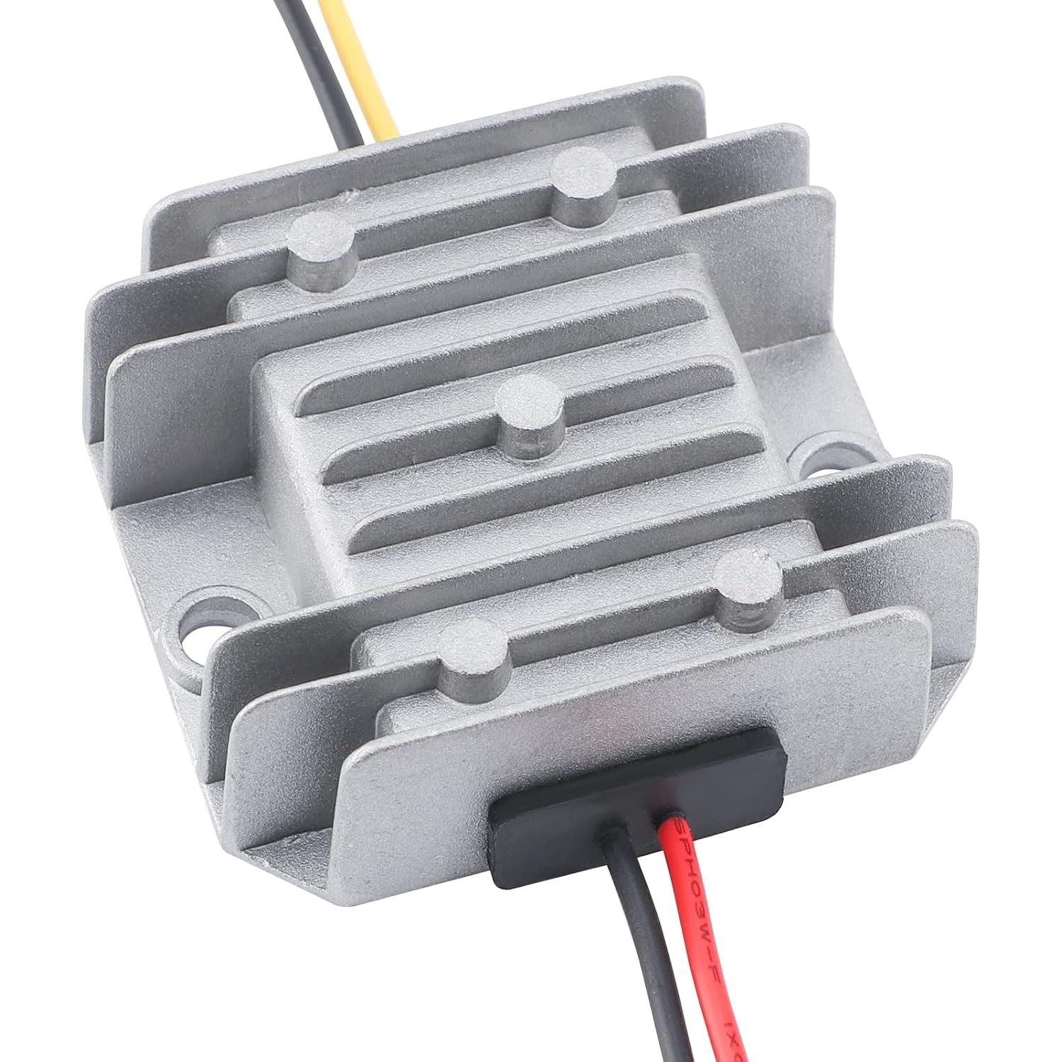 Convertidor Elevador DC 5V a 12V DROK 1A 12W Impermeable