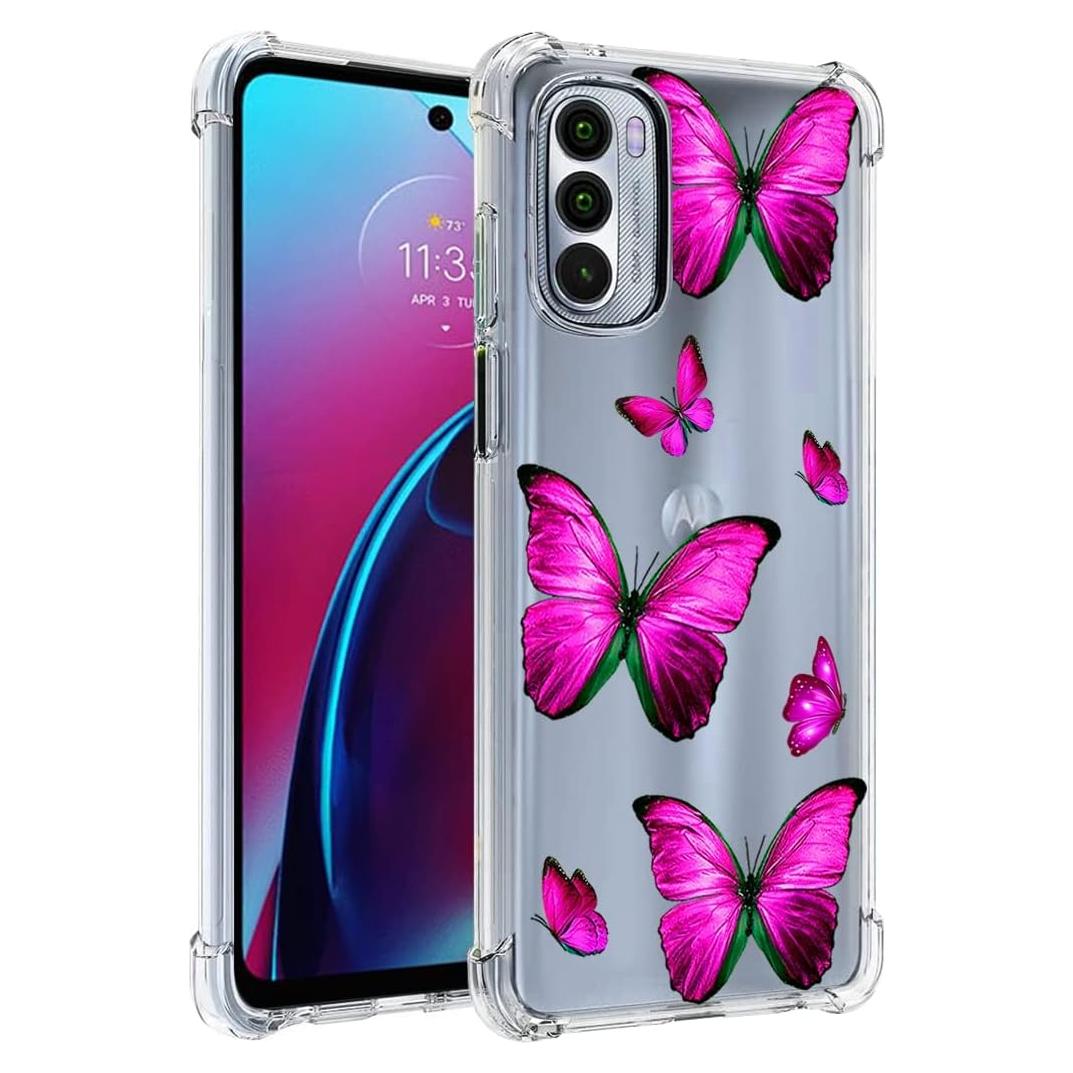 Funda Bumper Flexible TPU Motorola Moto G Stylus 2022 4G Rosa